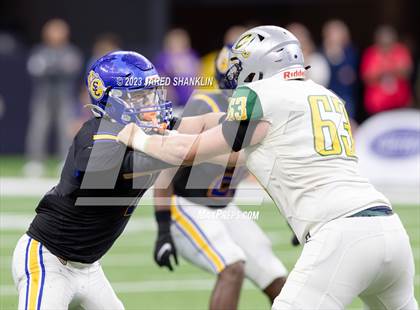 Thumbnail 3 in Calvary Baptist Academy @ St. Charles Catholic (LHSAA Division III Select Final) photogallery.