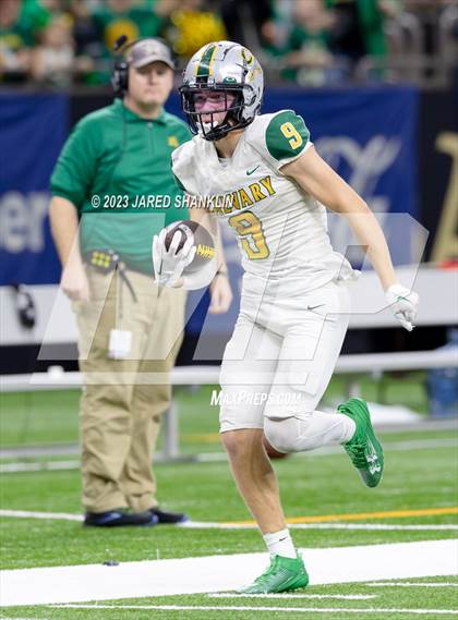 Thumbnail 1 in Calvary Baptist Academy @ St. Charles Catholic (LHSAA Division III Select Final) photogallery.