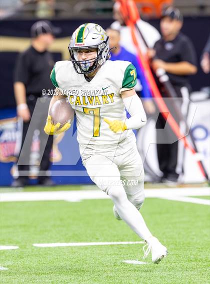 Thumbnail 1 in Calvary Baptist Academy @ St. Charles Catholic (LHSAA Division III Select Final) photogallery.