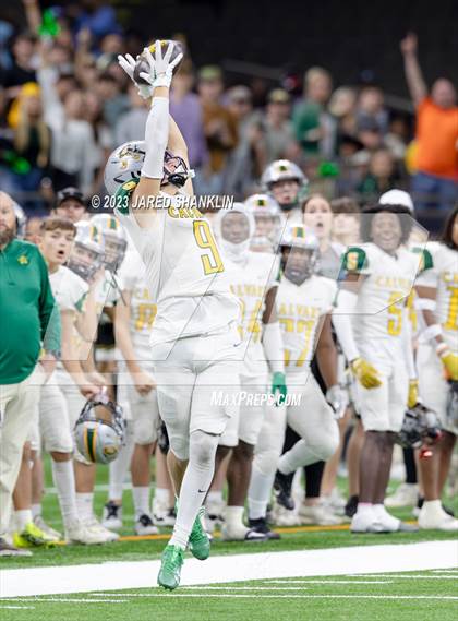 Thumbnail 2 in Calvary Baptist Academy @ St. Charles Catholic (LHSAA Division III Select Final) photogallery.