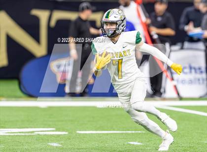 Thumbnail 2 in Calvary Baptist Academy @ St. Charles Catholic (LHSAA Division III Select Final) photogallery.