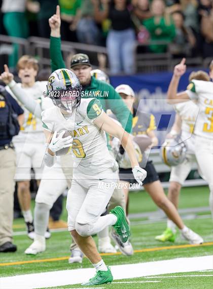 Thumbnail 3 in Calvary Baptist Academy @ St. Charles Catholic (LHSAA Division III Select Final) photogallery.