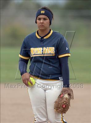 Thumbnail 1 in Notre Dame vs. Clayton Valley (14th Annual Livermore Stampede) photogallery.