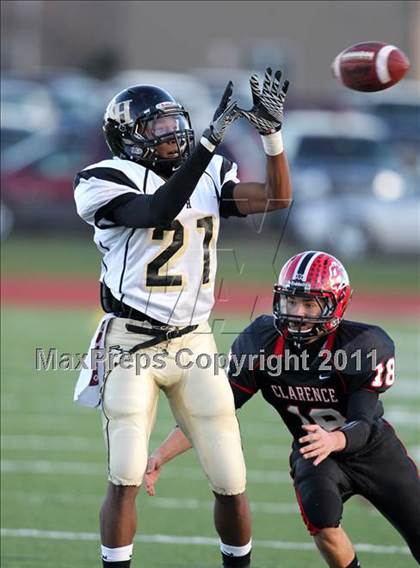 Thumbnail 1 in Rush-Henrietta vs. Clarence (NYSPHSAA Class AA Quarterfinal) photogallery.