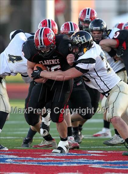 Thumbnail 2 in Rush-Henrietta vs. Clarence (NYSPHSAA Class AA Quarterfinal) photogallery.