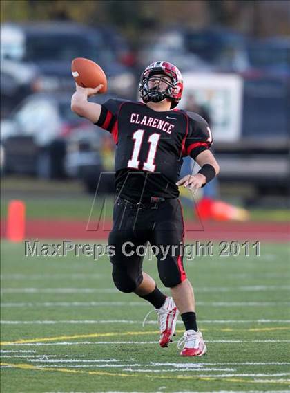 Thumbnail 3 in Rush-Henrietta vs. Clarence (NYSPHSAA Class AA Quarterfinal) photogallery.