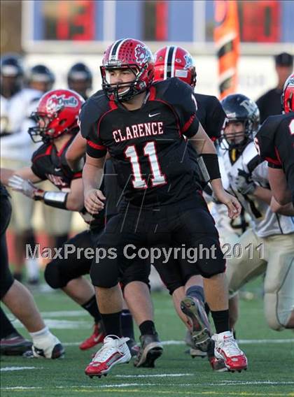 Thumbnail 3 in Rush-Henrietta vs. Clarence (NYSPHSAA Class AA Quarterfinal) photogallery.