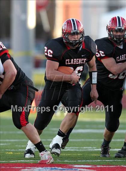 Thumbnail 3 in Rush-Henrietta vs. Clarence (NYSPHSAA Class AA Quarterfinal) photogallery.