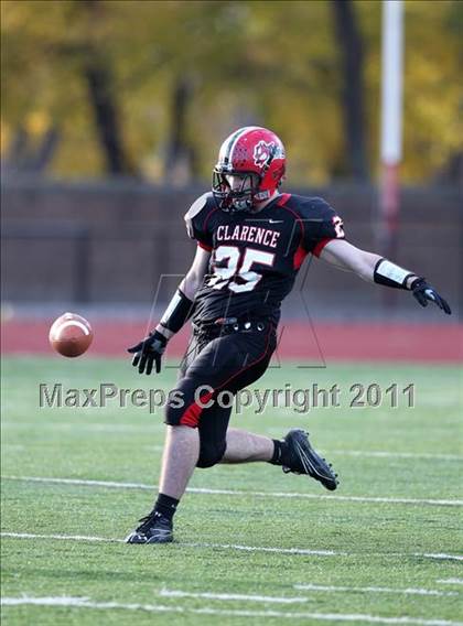 Thumbnail 3 in Rush-Henrietta vs. Clarence (NYSPHSAA Class AA Quarterfinal) photogallery.