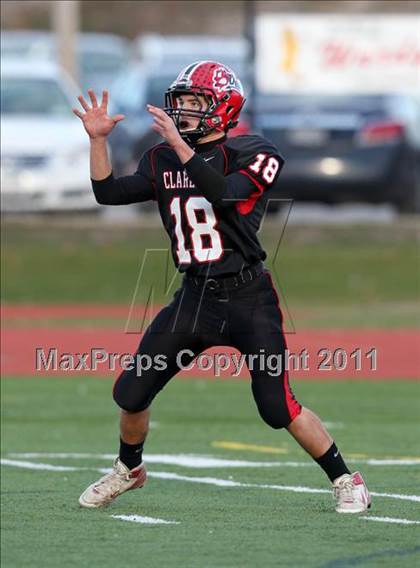 Thumbnail 3 in Rush-Henrietta vs. Clarence (NYSPHSAA Class AA Quarterfinal) photogallery.
