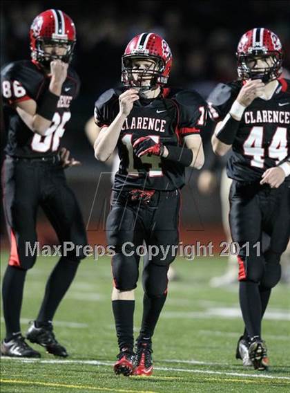 Thumbnail 2 in Rush-Henrietta vs. Clarence (NYSPHSAA Class AA Quarterfinal) photogallery.