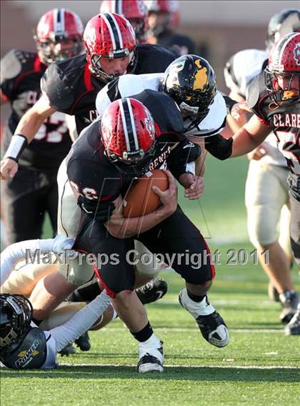 Thumbnail 3 in Rush-Henrietta vs. Clarence (NYSPHSAA Class AA Quarterfinal) photogallery.