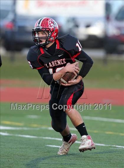 Thumbnail 3 in Rush-Henrietta vs. Clarence (NYSPHSAA Class AA Quarterfinal) photogallery.