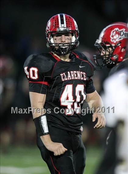 Thumbnail 3 in Rush-Henrietta vs. Clarence (NYSPHSAA Class AA Quarterfinal) photogallery.