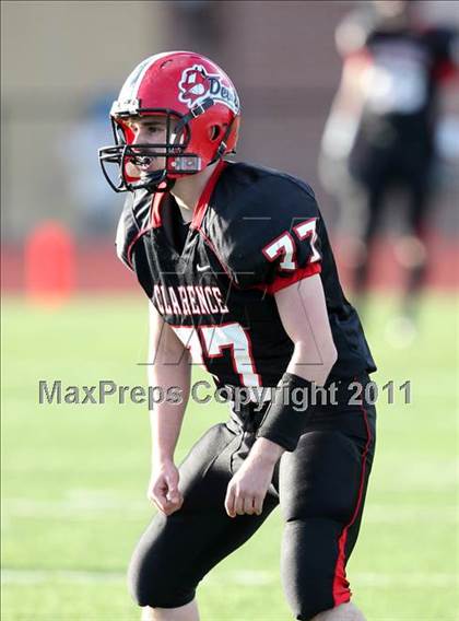Thumbnail 3 in Rush-Henrietta vs. Clarence (NYSPHSAA Class AA Quarterfinal) photogallery.
