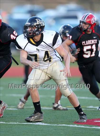 Thumbnail 3 in Rush-Henrietta vs. Clarence (NYSPHSAA Class AA Quarterfinal) photogallery.