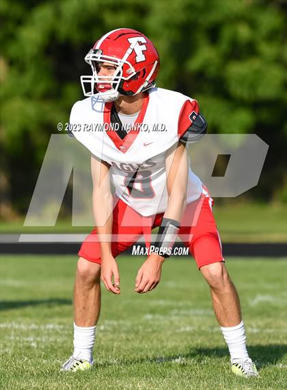 Thumbnail 1 in Frankton v Yorktown (Scrimmage) photogallery.
