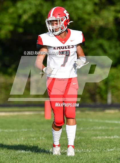 Thumbnail 2 in Frankton v Yorktown (Scrimmage) photogallery.