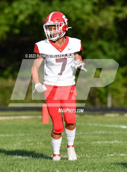 Thumbnail 3 in Frankton v Yorktown (Scrimmage) photogallery.