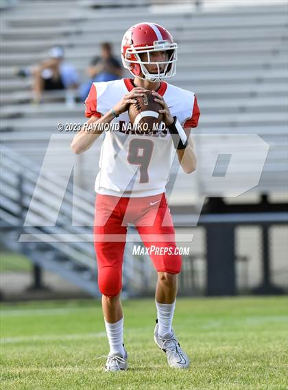 Thumbnail 1 in Frankton v Yorktown (Scrimmage) photogallery.
