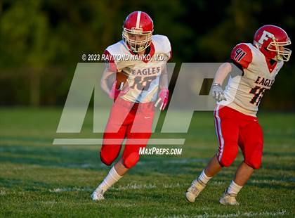 Thumbnail 2 in Frankton v Yorktown (Scrimmage) photogallery.