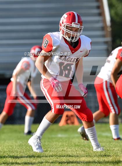 Thumbnail 2 in Frankton v Yorktown (Scrimmage) photogallery.