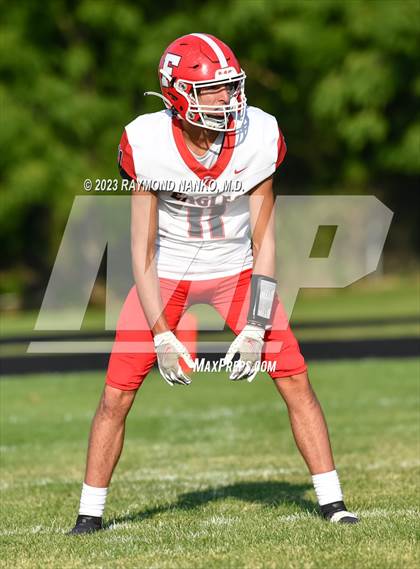 Thumbnail 3 in Frankton v Yorktown (Scrimmage) photogallery.