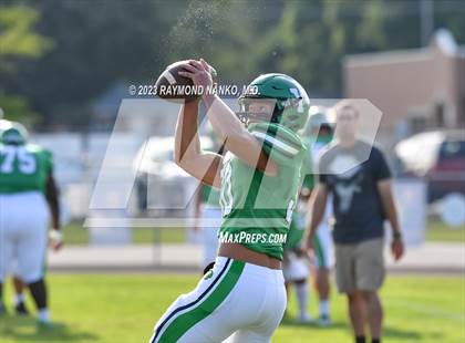 Thumbnail 3 in Frankton v Yorktown (Scrimmage) photogallery.