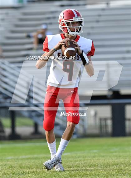 Thumbnail 1 in Frankton v Yorktown (Scrimmage) photogallery.