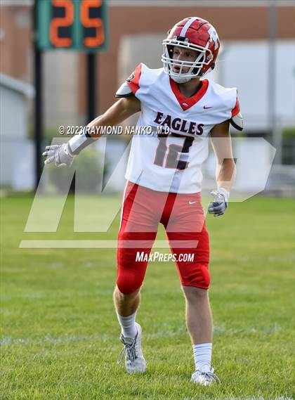 Thumbnail 2 in Frankton v Yorktown (Scrimmage) photogallery.