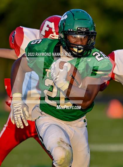 Thumbnail 1 in Frankton v Yorktown (Scrimmage) photogallery.
