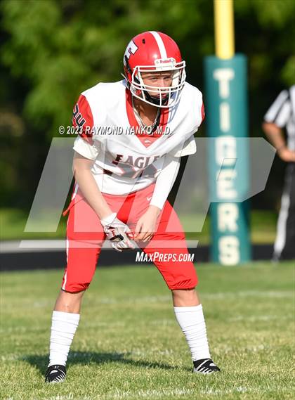 Thumbnail 2 in Frankton v Yorktown (Scrimmage) photogallery.