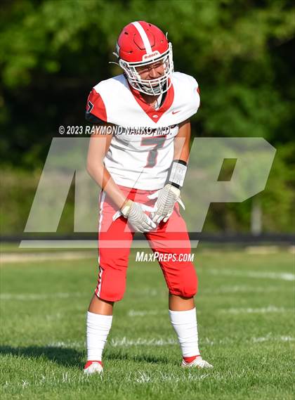 Thumbnail 1 in Frankton v Yorktown (Scrimmage) photogallery.
