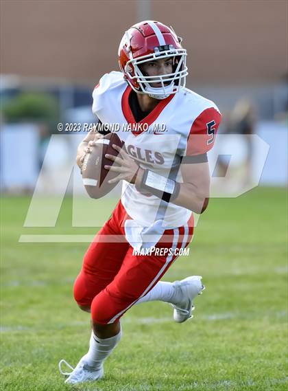 Thumbnail 3 in Frankton v Yorktown (Scrimmage) photogallery.