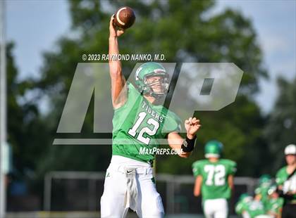 Thumbnail 2 in Frankton v Yorktown (Scrimmage) photogallery.