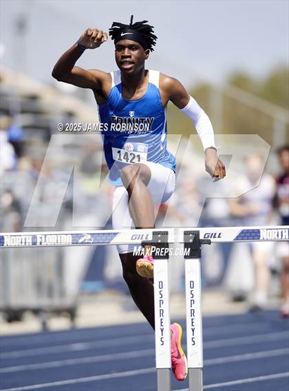 Thumbnail 2 in Bob Hayes Invitational (400M Hurdles) photogallery.