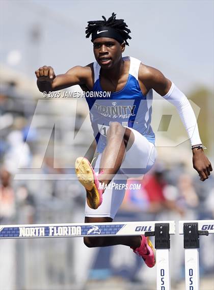 Thumbnail 2 in Bob Hayes Invitational (400M Hurdles) photogallery.