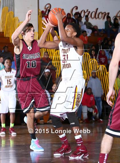 Thumbnail 2 in Scarsdale vs Mt. Vernon (Section 1 Class AA Opening Round) photogallery.
