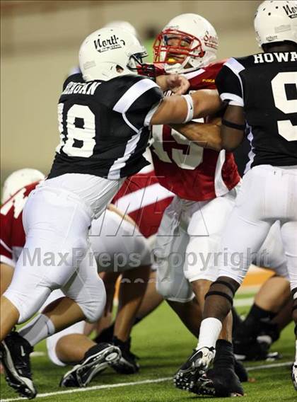 Thumbnail 1 in 2009 THSCA All-Star Football Game photogallery.
