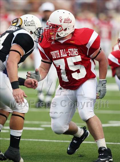 Thumbnail 3 in 2009 THSCA All-Star Football Game photogallery.