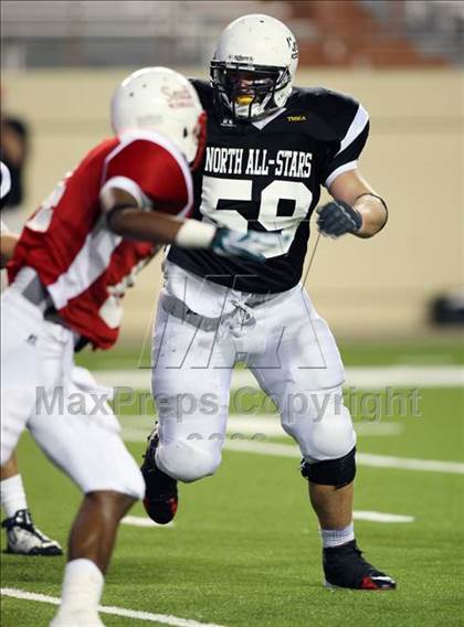 Thumbnail 3 in 2009 THSCA All-Star Football Game photogallery.