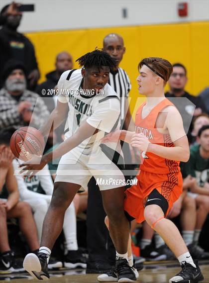 Thumbnail 3 in Pacifica Christian/Orange County vs. Fairmont Prep (CIF SS D4AA Final) photogallery.