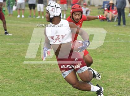 Thumbnail 2 in Mater Dei vs. Alemany (Battle at the Beach 7x7) photogallery.