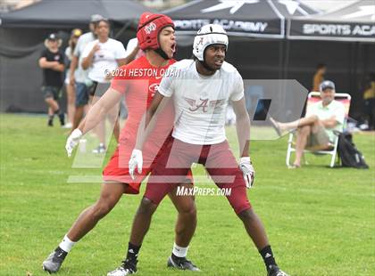 Thumbnail 2 in Mater Dei vs. Alemany (Battle at the Beach 7x7) photogallery.
