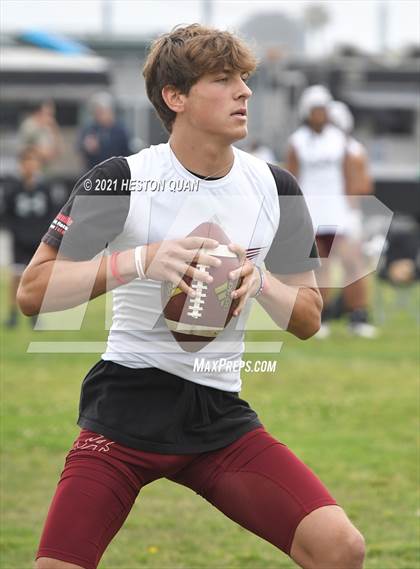 Thumbnail 2 in Mater Dei vs. Alemany (Battle at the Beach 7x7) photogallery.