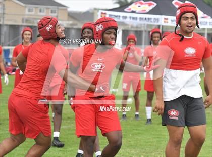 Thumbnail 3 in Mater Dei vs. Alemany (Battle at the Beach 7x7) photogallery.