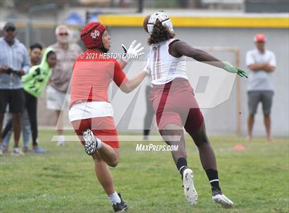 Thumbnail 3 in Mater Dei vs. Alemany (Battle at the Beach 7x7) photogallery.