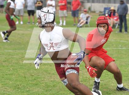 Thumbnail 3 in Mater Dei vs. Alemany (Battle at the Beach 7x7) photogallery.