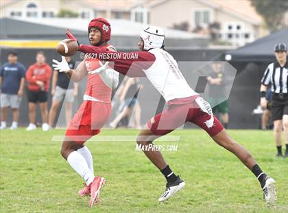 Thumbnail 3 in Mater Dei vs. Alemany (Battle at the Beach 7x7) photogallery.