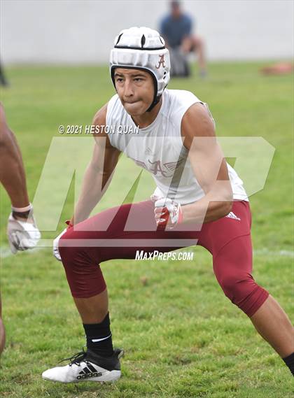 Thumbnail 1 in Mater Dei vs. Alemany (Battle at the Beach 7x7) photogallery.